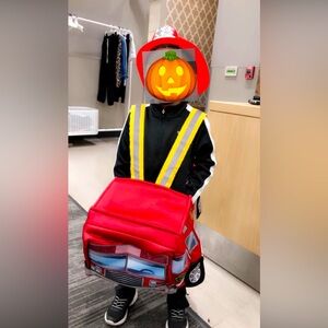 Kids firefighter costume